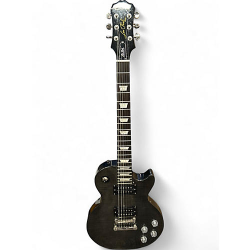 Used Epiphone Les Paul Classic T Ebony Solid Body Electric Guitar Ebony