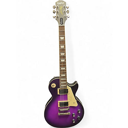 Used Epiphone Les Paul Classic Worn Purple Solid Body Electric Guitar Worn Purple