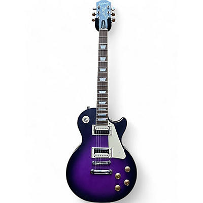 Used Epiphone Les Paul Classic purple burst Solid Body Electric Guitar