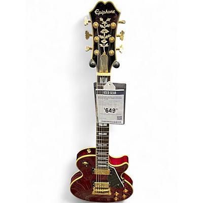 Used Epiphone Les Paul Custom 100th Anniversary Outfit Cherry Solid Body Electric Guitar
