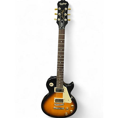 Used Epiphone Les Paul Custom 2 Color Sunburst Solid Body Electric Guitar 2 Color Sunburst