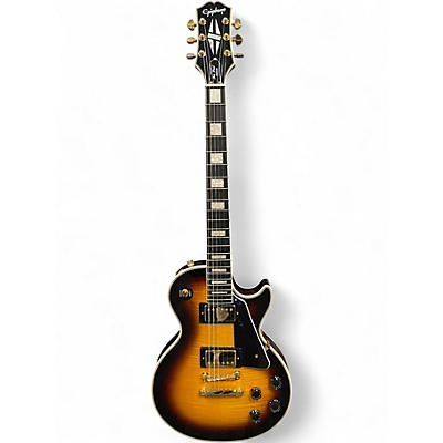 Used Epiphone Les Paul Custom 2 Color Sunburst Solid Body Electric Guitar