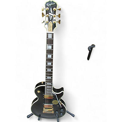 Epiphone Used Epiphone Les Paul Custom 50th AnniversarY Black Solid Body Electric Guitar