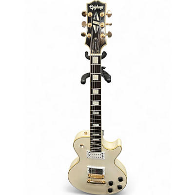 Used Epiphone Les Paul Custom 89 White Solid Body Electric Guitar