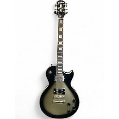 Used Epiphone  Les Paul Custom Adam Jones Self-Portrait as Not Dead Yet Royal Olive Solid Body Electric Guitar