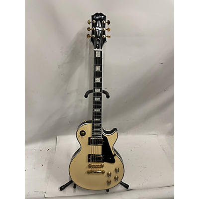 Epiphone Used Epiphone Les Paul Custom Alpine White Solid Body Electric Guitar