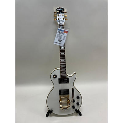 Epiphone Used Epiphone Les Paul Custom Alpine White Solid Body Electric Guitar