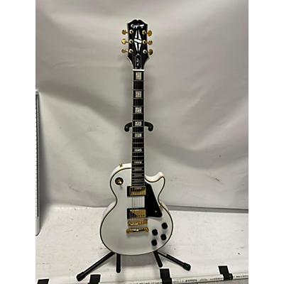 Epiphone Used Epiphone Les Paul Custom Alpine White Solid Body Electric Guitar