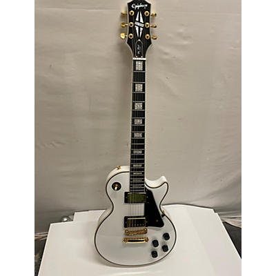 Epiphone Used Epiphone Les Paul Custom Alpine White Solid Body Electric Guitar