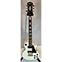 Used Epiphone Used Epiphone Les Paul Custom Alpine White Solid Body Electric Guitar Alpine White