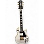 Used Epiphone Les Paul Custom Alpine White Solid Body Electric Guitar Alpine White