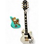 Used Epiphone Les Paul Custom Alpine White Solid Body Electric Guitar Alpine White