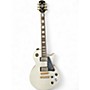 Used Epiphone Les Paul Custom Alpine White Solid Body Electric Guitar Alpine White