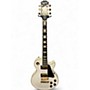 Used Epiphone Les Paul Custom Alpine White Solid Body Electric Guitar Alpine White