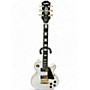 Used Epiphone Les Paul Custom Alpine White Solid Body Electric Guitar Alpine White