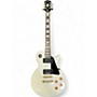 Used Epiphone Les Paul Custom Alpine White Solid Body Electric Guitar Alpine White