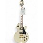 Used Epiphone Les Paul Custom Alpine White Solid Body Electric Guitar Alpine White