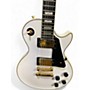 Used Epiphone Les Paul Custom Alpine White Solid Body Electric Guitar Alpine White