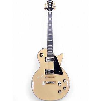 Used Epiphone Les Paul Custom Antique Ivory Solid Body Electric Guitar