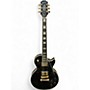 Used Epiphone Les Paul Custom BLACK AND GOLD Solid Body Electric Guitar BLACK AND GOLD