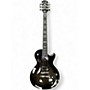 Used Epiphone Les Paul Custom Bats in Flight Transparent Ebony Burst Solid Body Electric Guitar Transparent Ebony Burst