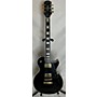 Used Epiphone Used Epiphone Les Paul Custom Black And Gold Solid Body Electric Guitar Black and Gold