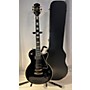 Used Epiphone Used Epiphone Les Paul Custom Black And Gold Solid Body Electric Guitar Black and Gold