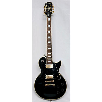 Epiphone Used Epiphone Les Paul Custom Black And Gold. Solid Body Electric Guitar