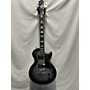 Used Epiphone Used Epiphone Les Paul Custom Black And Silver Solid Body Electric Guitar Black and Silver