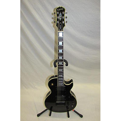 Epiphone Used Epiphone Les Paul Custom Black Solid Body Electric Guitar