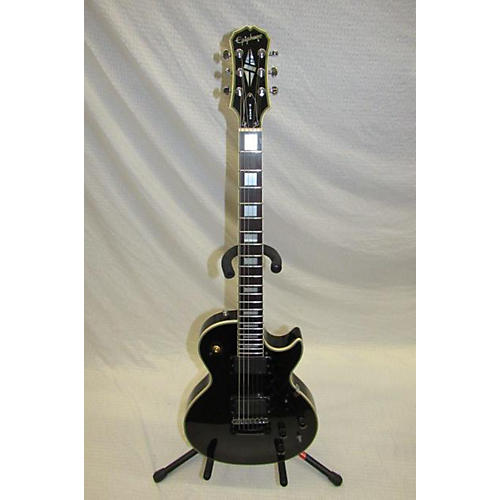 Epiphone Used Epiphone Les Paul Custom Black Solid Body Electric Guitar Black