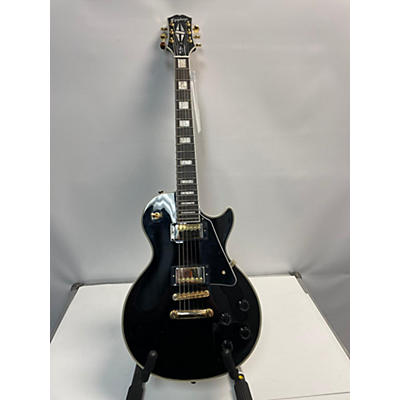 Epiphone Used Epiphone Les Paul Custom Black Solid Body Electric Guitar