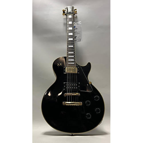 Epiphone Used Epiphone Les Paul Custom Black Solid Body Electric Guitar Black