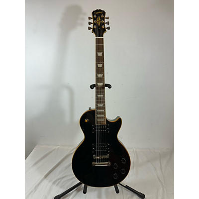 Epiphone Used Epiphone Les Paul Custom Black Solid Body Electric Guitar