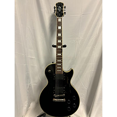 Epiphone Used Epiphone Les Paul Custom Black Solid Body Electric Guitar