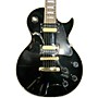 Used Epiphone Used Epiphone Les Paul Custom Black Solid Body Electric Guitar Black