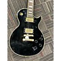 Used Epiphone Used Epiphone Les Paul Custom Black Solid Body Electric Guitar Black