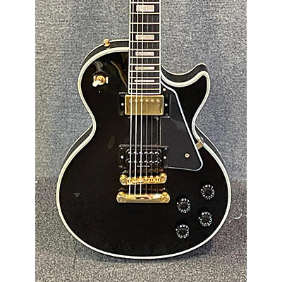 Epiphone Used Epiphone Les Paul Custom Black Solid Body Electric Guitar