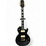 Used Epiphone Used Epiphone Les Paul Custom Black Solid Body Electric Guitar Black