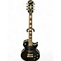 Used Epiphone Les Paul Custom Black Solid Body Electric Guitar Black