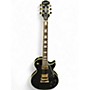 Used Epiphone Les Paul Custom Black Solid Body Electric Guitar Black