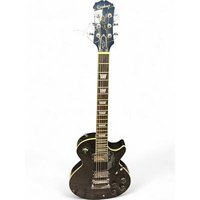 Used Epiphone Les Paul Custom Black Solid Body Electric Guitar