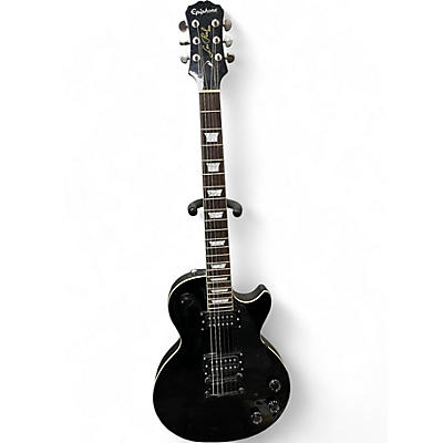 Used Epiphone Les Paul Custom Black Solid Body Electric Guitar