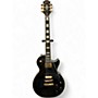 Used Epiphone Les Paul Custom Black Solid Body Electric Guitar Black