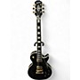 Used Epiphone Les Paul Custom Black Solid Body Electric Guitar Black