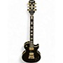 Used Epiphone Les Paul Custom Black Solid Body Electric Guitar Black
