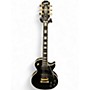 Used Epiphone Les Paul Custom Black Solid Body Electric Guitar Black