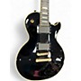 Used Epiphone Les Paul Custom Black Solid Body Electric Guitar Black