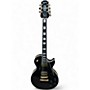 Used Epiphone Les Paul Custom Black Solid Body Electric Guitar Black