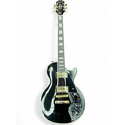 Used Epiphone Les Paul Custom Black Solid Body Electric Guitar